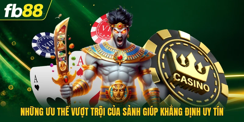 Những ưu thế vượt trội của sảnh giúp khẳng định uy tín