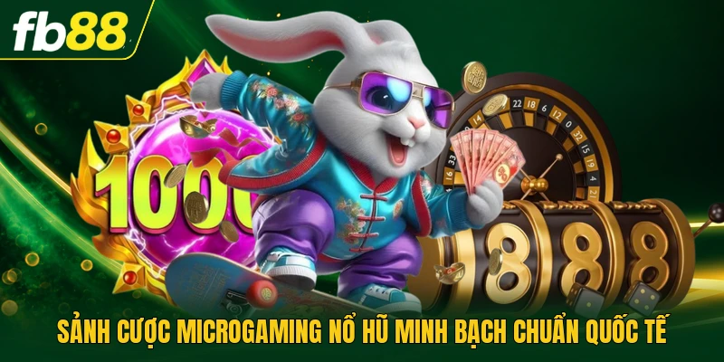 Sảnh cược microgaming nổ hũ minh bạch chuẩn quốc tế